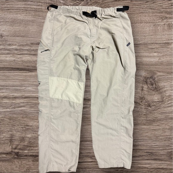 Patagonia Field Pants Men XXL Beige Cargo Outdoors Hiking Camp - Picture 1 of 11